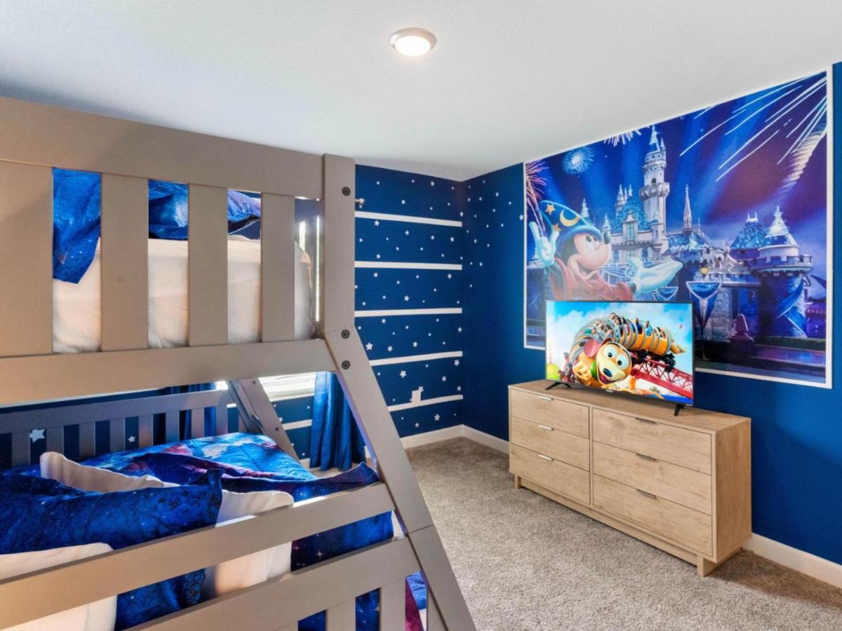 Gorgeous Condo Close To Disney W Private Pool Bbq - Themed Bedrooms Walk To Clubhouse كيسيمي المظهر الخارجي الصورة